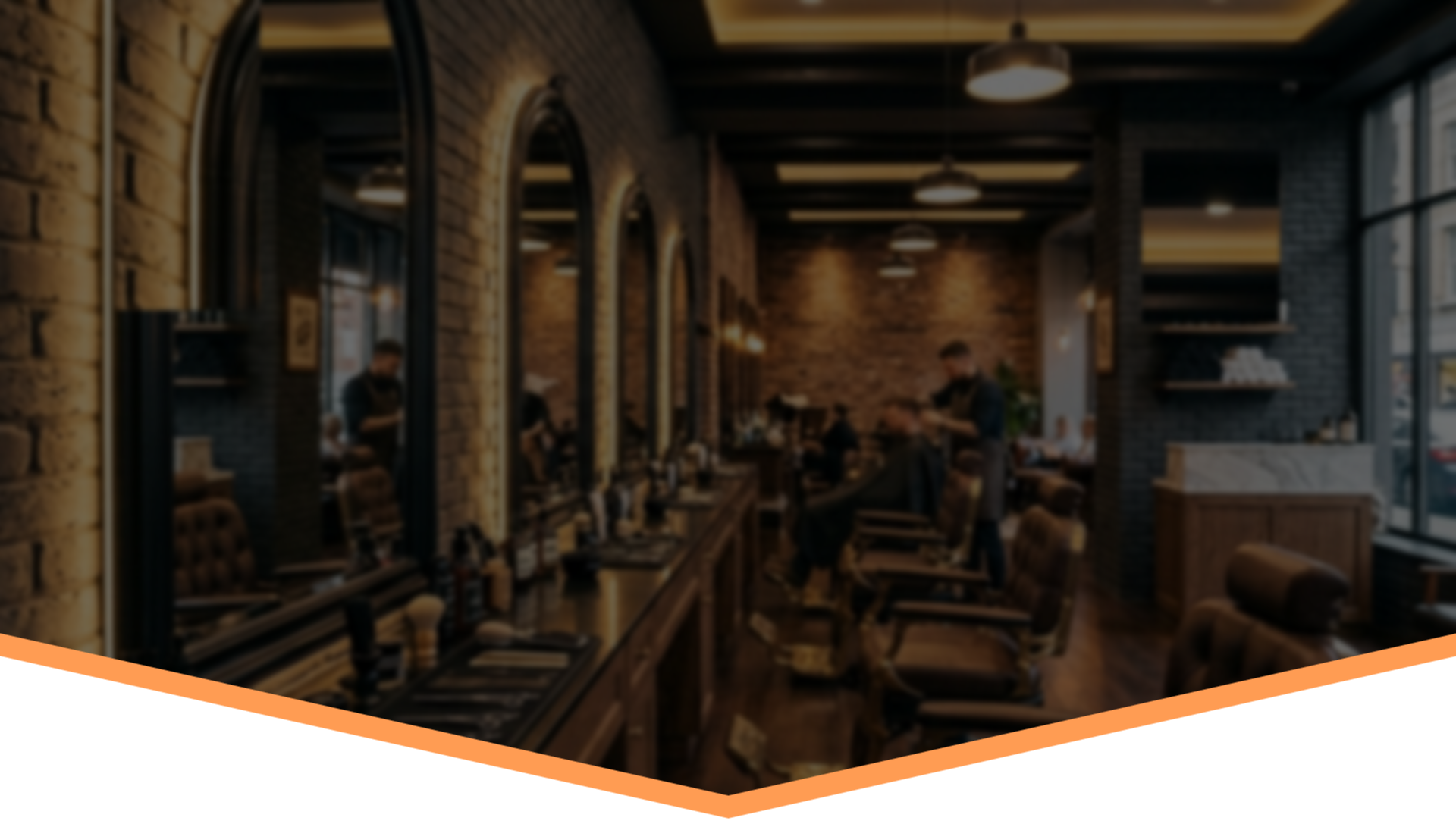 AI Barber studio interior